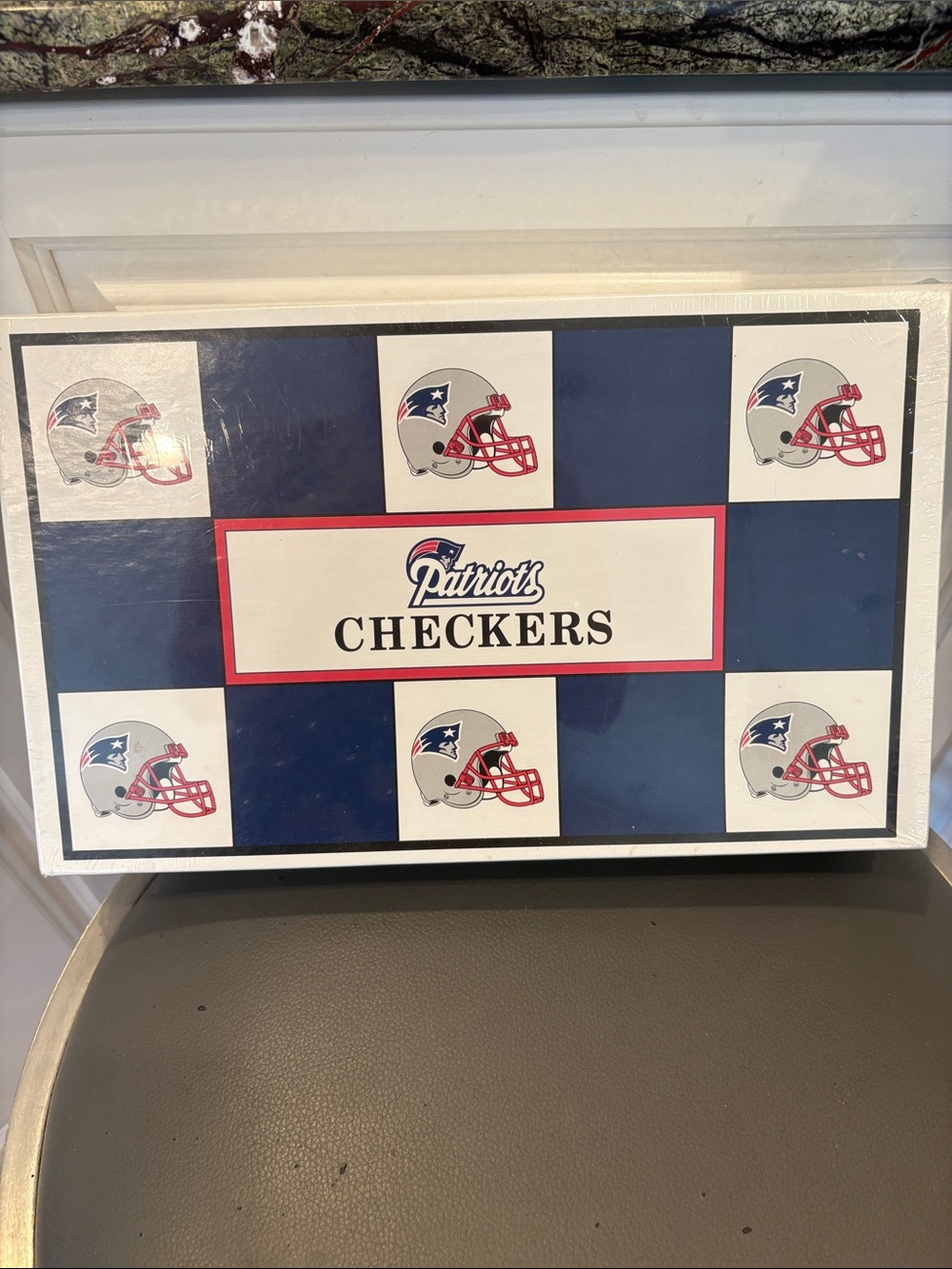 Vintage 1993 New England Patriots vs. Miami Dolphins NFL Checkers Game, NEW